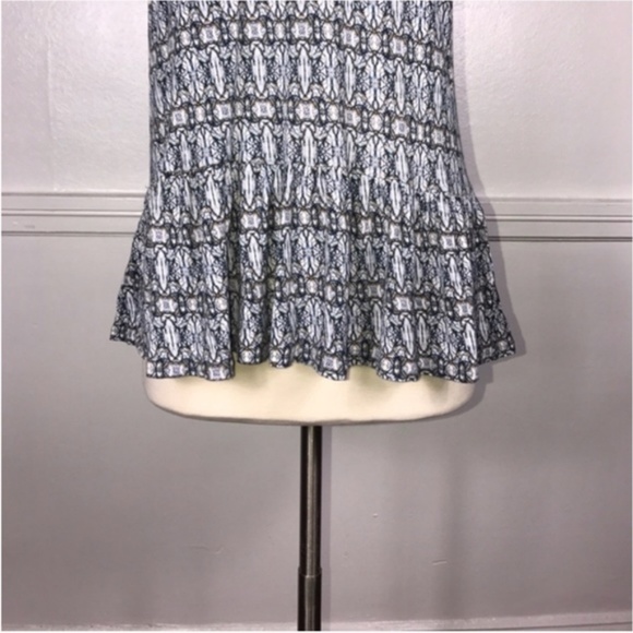 Meadow-Anthropologie Peplum Tulle Blouse - Picture 3 of 5